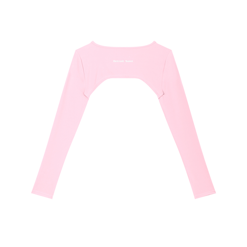 Lady Saint Cutout Long Sleeve Yoga Shrug