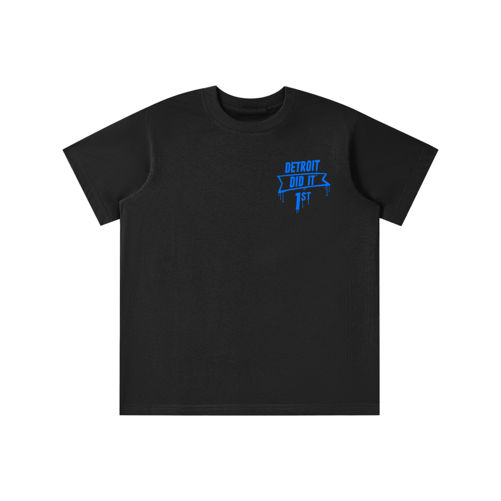 The Wave Grit Blue Kids' Tee