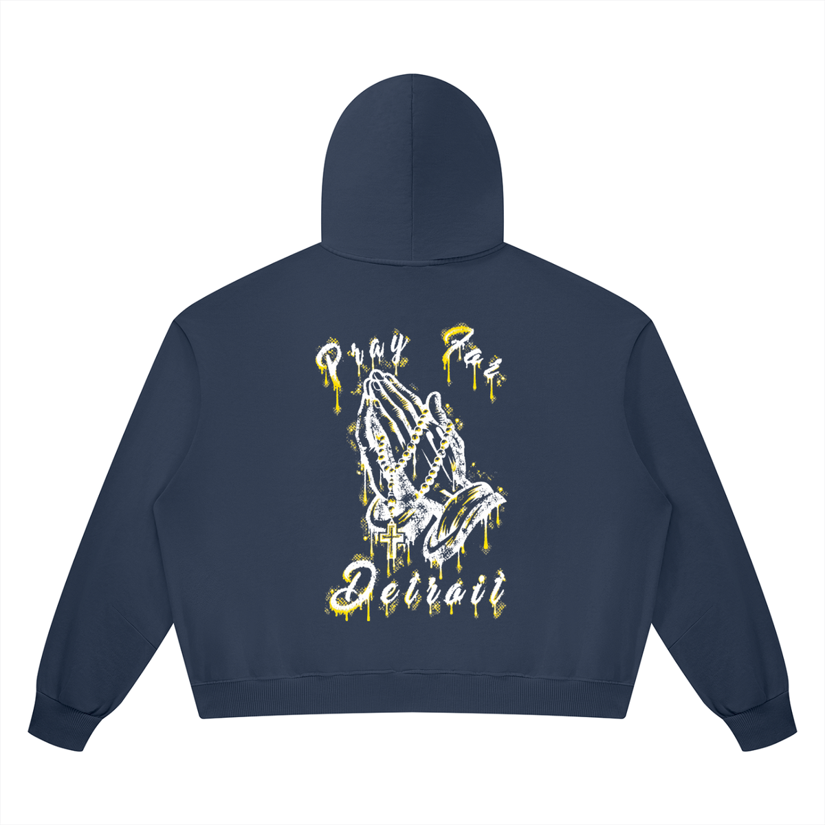 Go Blue Boxy Zip Hoodie