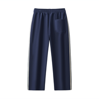 Detroit Saint Side-Stripe Straight-Leg  Pants