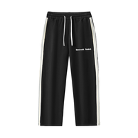 Detroit Saint Side-Stripe Straight-Leg  Pants