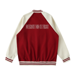 Ice Red Detroit Varsity Jacket