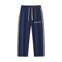 Detroit Saint Side-Stripe Straight-Leg  Pants