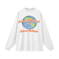 Detroit World Long Sleeve Tee