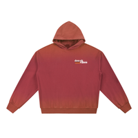 Detroit Vibes Oversized Vintage Washed Fleece Hoodie