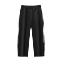 Detroit Saint Side-Stripe Straight-Leg  Pants