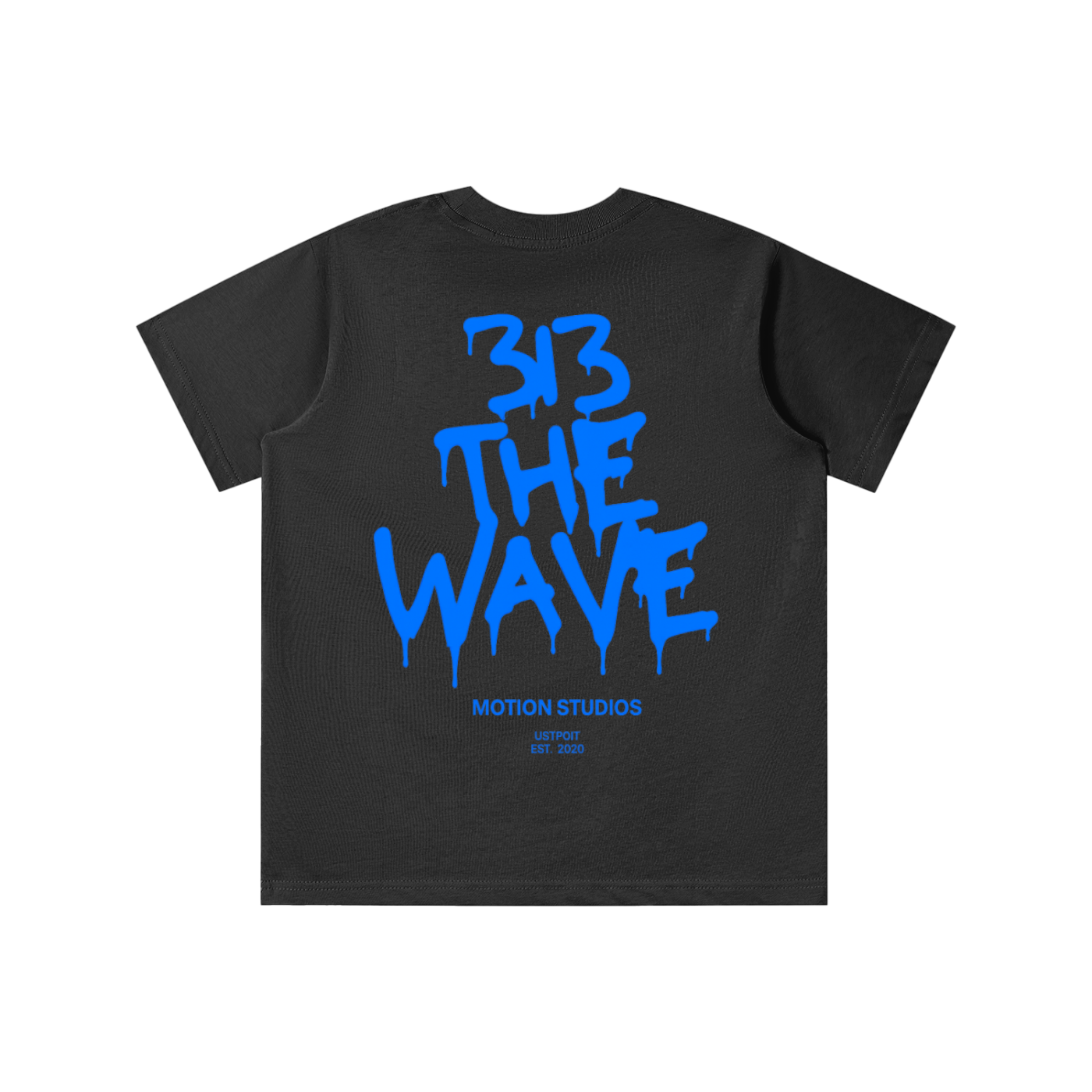 The Wave Grit Blue Kids' Tee