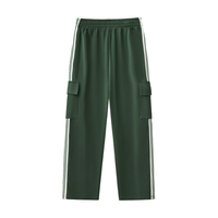 Detroit Did It First Side Stripe Straight-Leg Pants