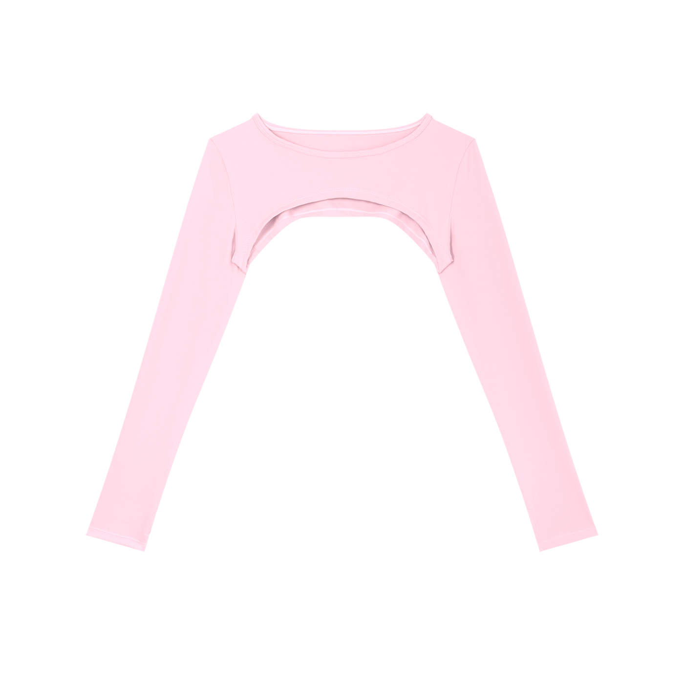 Lady Saint Cutout Long Sleeve Yoga Shrug
