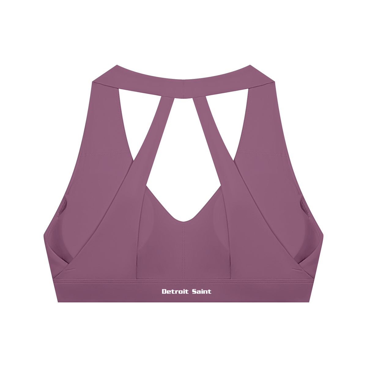 Lady Saint Halter Cropped Sports Bra