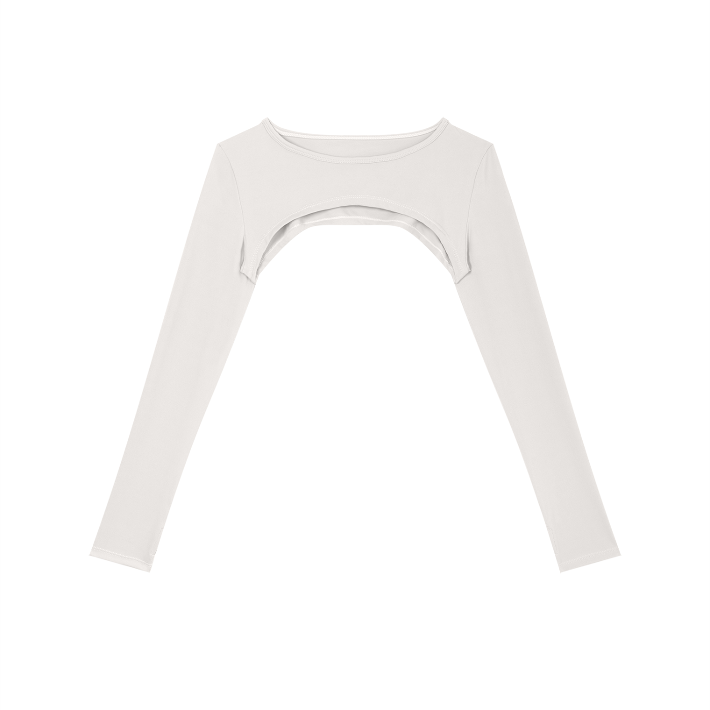 Lady Saint Cutout Long Sleeve Yoga Shrug