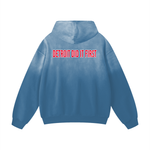 Detroit Baller Blue Heavyweight Oversized Hoodie