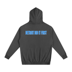 Detroit Grit Blue Hoodie