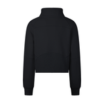 Detroit Saint Cropped Half-Zip Sweatshirt