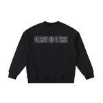 Detroit Black Kids' Crewneck Sweatshirt