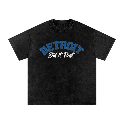 313 Tour Oversized Cotton T-Shirt