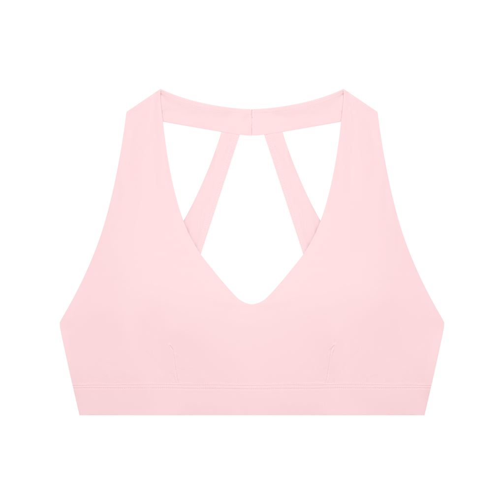Lady Saint Halter Cropped Sports Bra