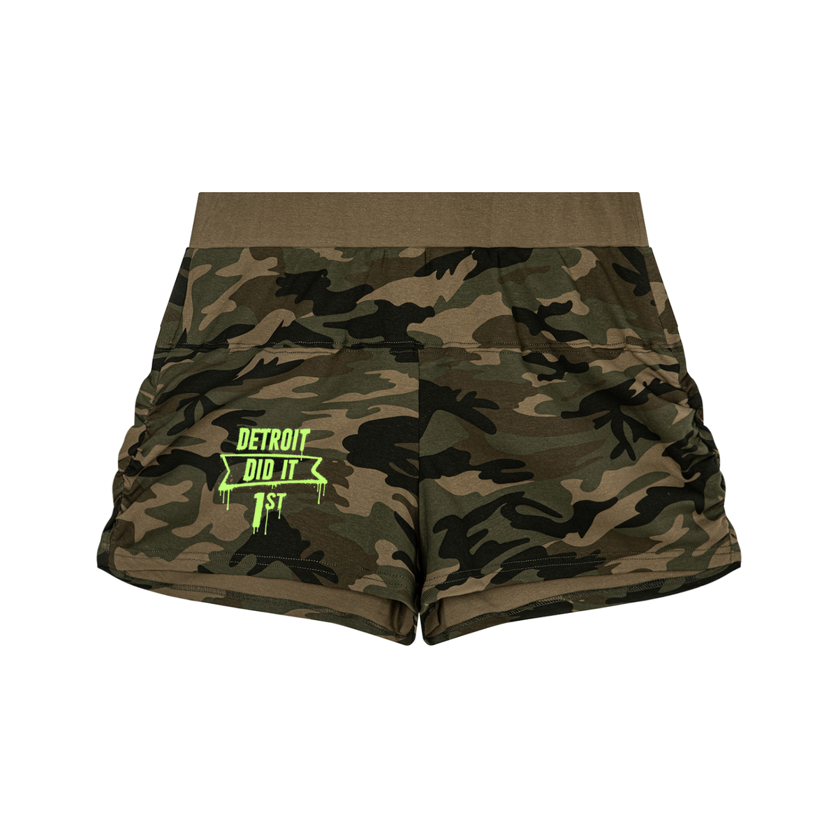 The Wave Slim Camo Shorts