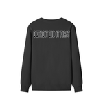 Detroit Black Unisex Cotton Sweater