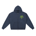 Go Blue Go Detroit Fleece Zip-Through Hoodie