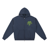 Go Blue Go Detroit Fleece Zip-Through Hoodie