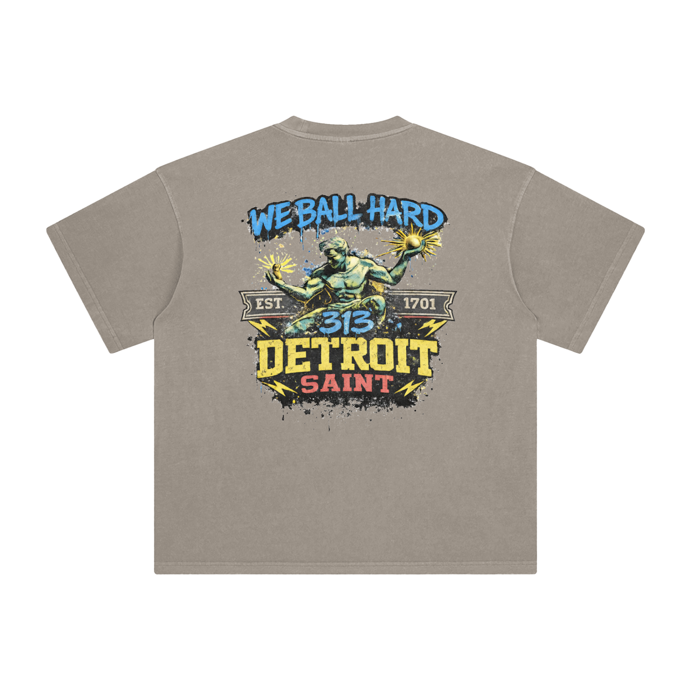 Enzyme Washed T-Shirt