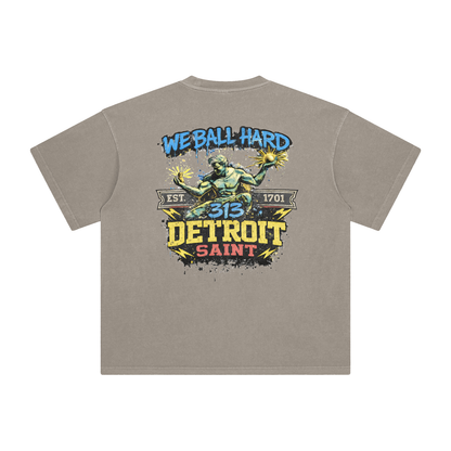 Enzyme Washed T-Shirt