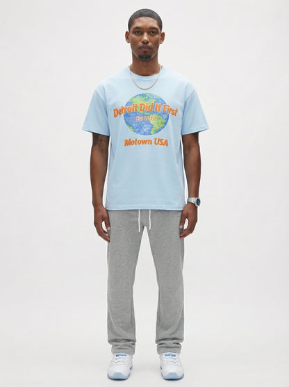 Detroit World Cotton T-Shirt