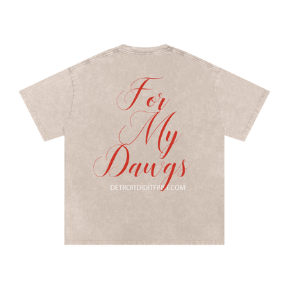 For The Dawgs Oversized Cotton T-Shirt
