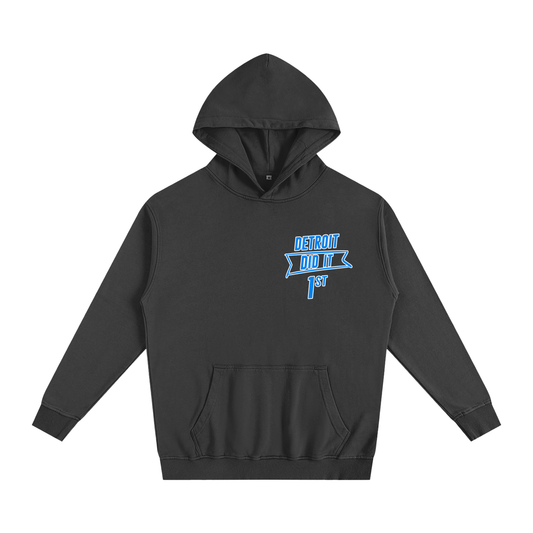 Detroit Grit Blue Hoodie