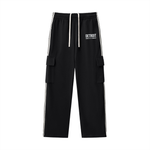 Detroit Did It First Side Stripe Straight-Leg Pants