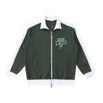 Go Green Go Detroit White Trim Stand Collar Jacket