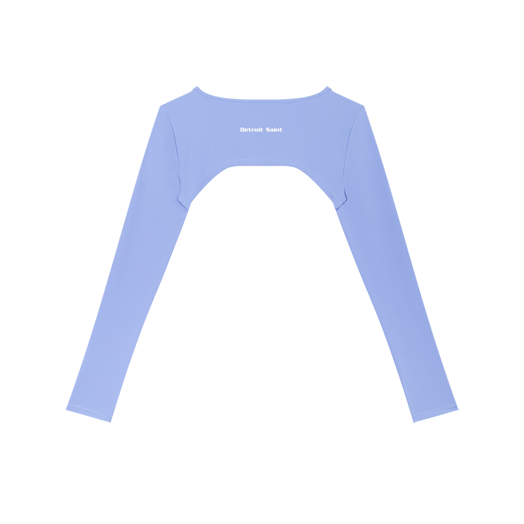 Lady Saint Cutout Long Sleeve Yoga Shrug
