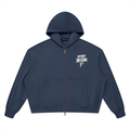 Go Blue Boxy Zip Hoodie