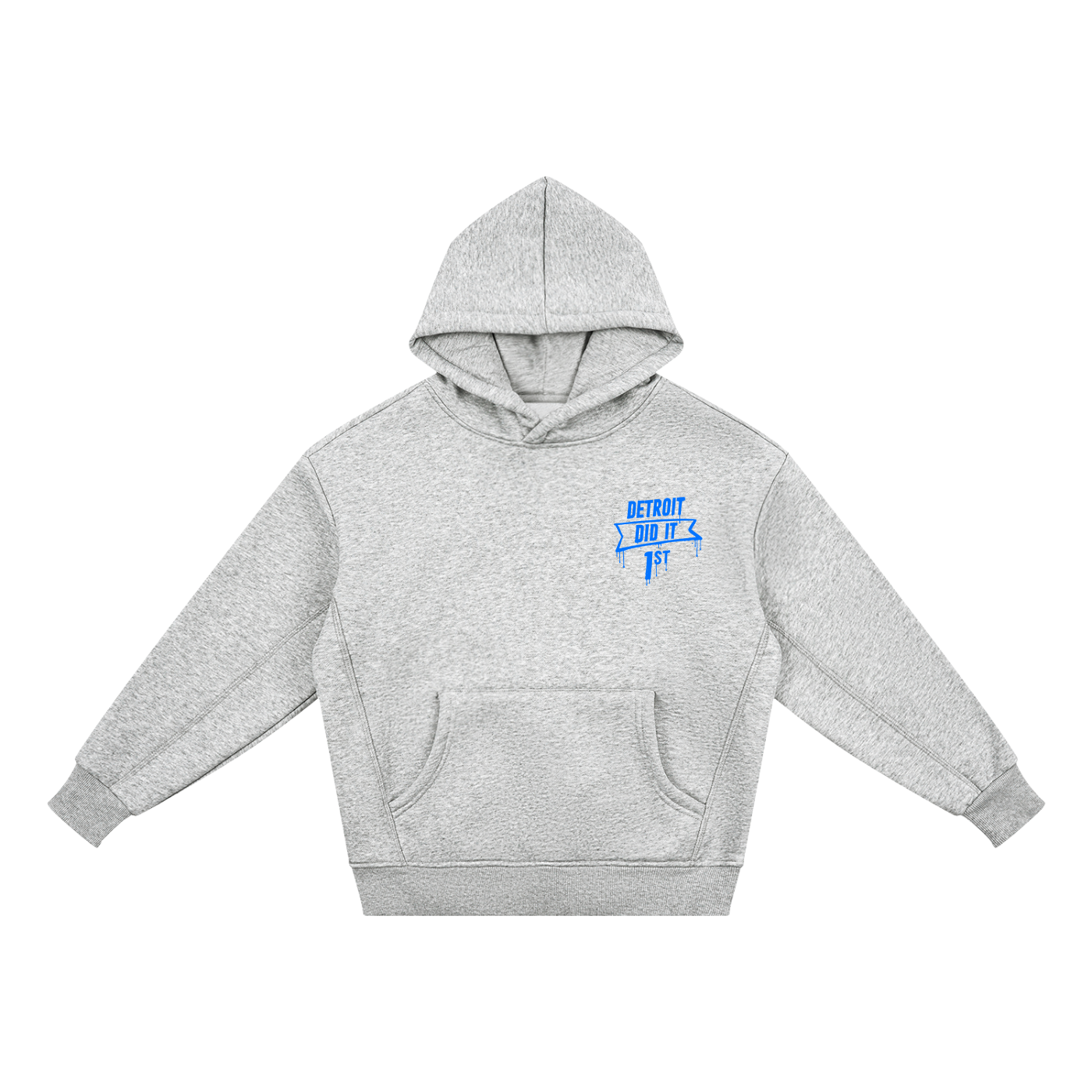 Gray Kids' Fleece Hoodie