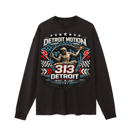 313 Racing Vintage Washed Long Sleeve T-Shirt