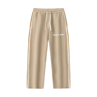 Detroit Saint Side-Stripe Straight-Leg  Pants