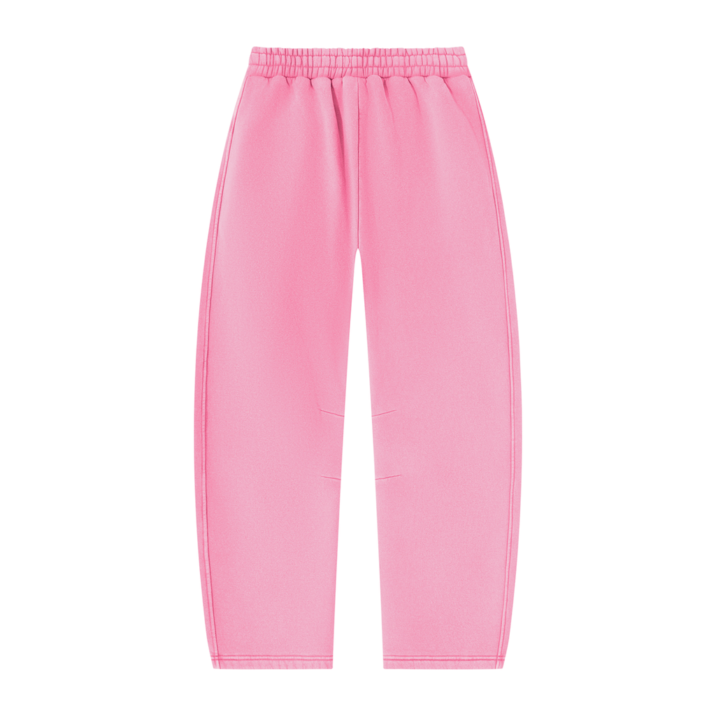 The Pink Saint Barrel Leg Sweatpants