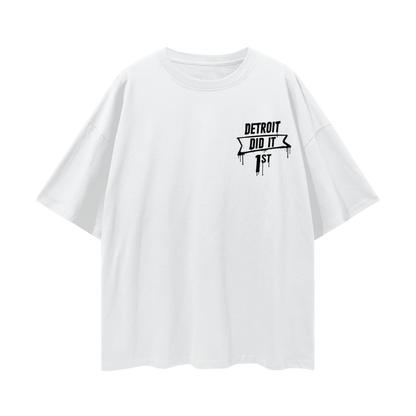 Happyface Loose Drop Shoulder T-Shirt