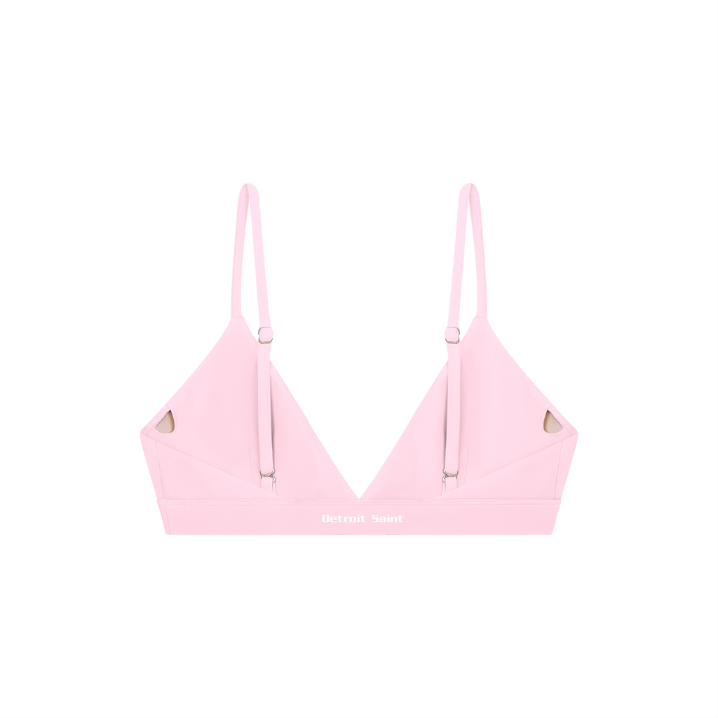 Lady Saint Cropped V-Neck Sports Bra