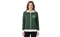 Go Green Go Detroit White Trim Stand Collar Jacket