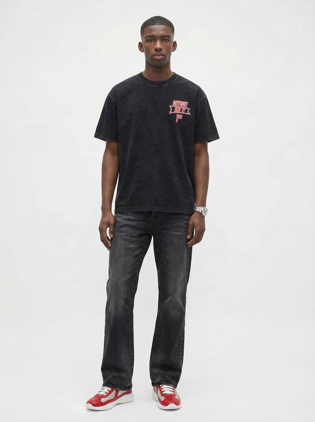 313 Racing Enzyme Washed T-Shirt