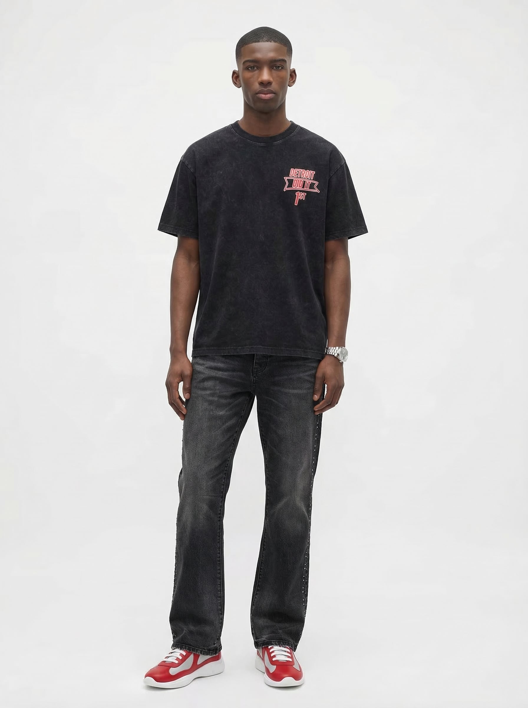 313 Racing Enzyme Washed T-Shirt