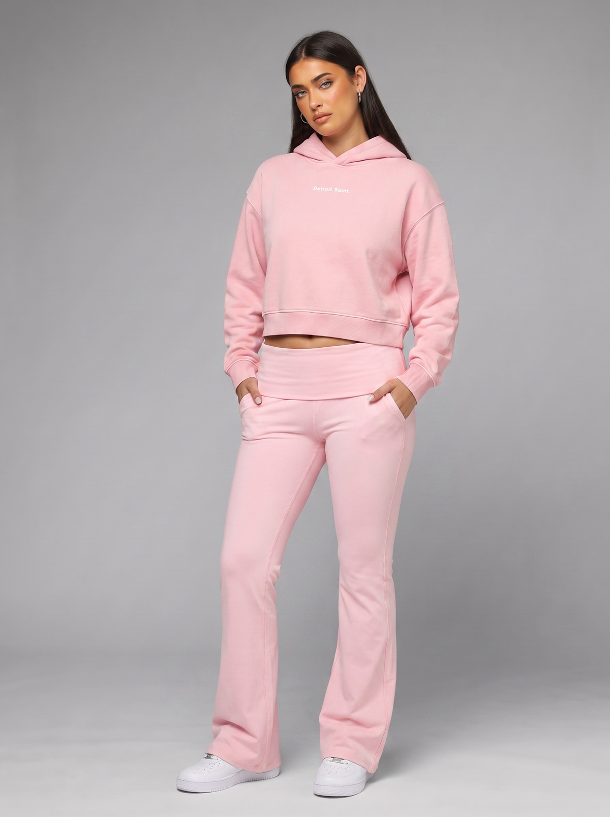 Lady Saint Vintage Wash Hoodie – Detroit's Finest