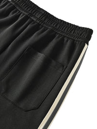 Detroit Saint Side-Stripe Straight-Leg  Pants