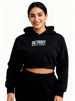 Detroit Cropped Hoodie